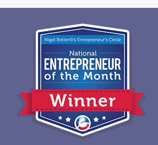 National Entrepreneur of the Month winner