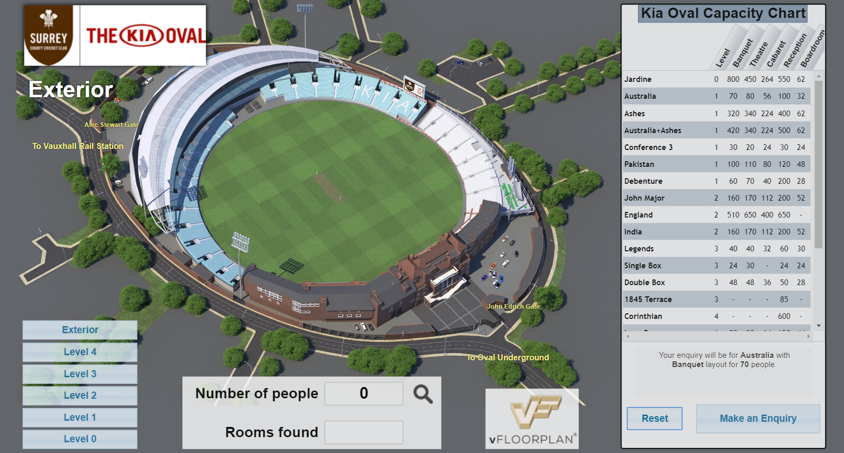 KIA OVAL vFloorplan 3D